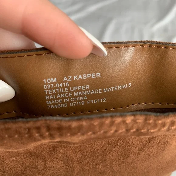 Brown Mid Calf Suede Boots - Picture 4 of 4